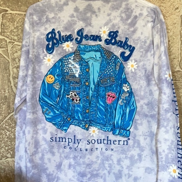 Simply Southern Tops - NWT Simply southern long sleeve shirt. H20